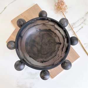 Tazones de Resina para Ensaladas, Diseño Clásico, Hechos a Mano, Ecológicos, Duraderos, Aptos para Lavavajillas, para Hogar, Jardín, Cocina y Mesa - Product Image 1