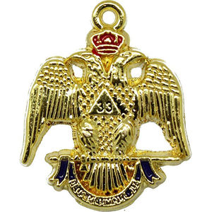 Ensemble de 12 bijoux de collier pour officier de Loge Bleue maçonnique, or ou argent, qualité supérieure, sur mesure, insignes de cérémonie - Product Image 2