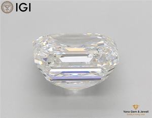 Diamante Premium de 3.51 Quilates, Color F, Claridad VS1, con Certificado IGI, Cultivado en Laboratorio CVD, Corte Asscher, Listo para Diseño Personalizado - Product Image 3