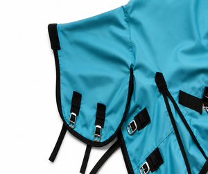 Couverture de protection pour chevaux de qualité supérieure, fermeture réglable en acier inoxydable, accessoires d'équitation et de course, utilisation en extérieur - Product Image 5