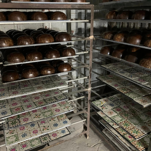 KV NATURAL HOME Odm Tazón Natural con Cara de Gato, de Cáscara de Coco, Impermeable y Ecológico para Servir Alimentos - Product Image 4