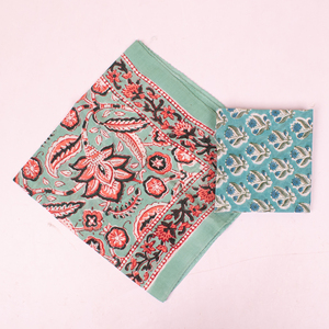Bandana unisexe en coton imprimé floral, tendance, pour l'été, accessoire coloré pour couvrir les poils des animaux de compagnie, motif Paisley - Product Image 4