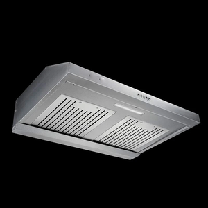 C-Y-B-E-R-C-l-a-s-s-i-c S-e-a-m-l-e-s-s S-t-a-i-n-l-e-s-s S-t-e-e-l-u-n-d-e-r C-a-b-i-n-e-t R-a-n-g-e H-o-o-d 24 600C-F-M P-O-W - Product Image 1