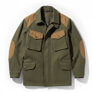 Veste de chasse au canard épaisse, camouflage, softshell, coupe-vent, polaire, veste pour homme, équipement de plein air pour la nature sauvage - Product Image 1