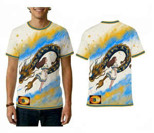 เสื้อยืดแขนสั้นผู้ชายพิมพ์ลายแบบซับลิเมชั่นคุณภาพสูง 100% โพลีเอสเตอร์ บริการ OEM แห้งเร็ว ระบายอากาศได้ดี เหมาะสำหรับทีมกีฬา - Product Image 1
