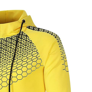 Chándal Deportivo Sublimado para Hombre, Tejido de Poliéster que Absorbe la Humedad, Chaqueta Ligera con Cremallera, Pantalones Flexibles, Ropa Deportiva Personalizada - Product Image 5