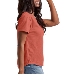 Camiseta de Lona Informal Personalizada de Alta Calidad y Económica para Mujer, 100% Algodón, Corte Regular, Impresión Digital de Verano, Secado Rápido y Transpirable - Product Image 2