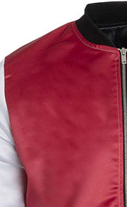 2026 Wholesale <b>Packable</b> Varsity Bomber <b>Jacket</b> Men 100% Polyester Windproof Winter Casual - Product Image 6