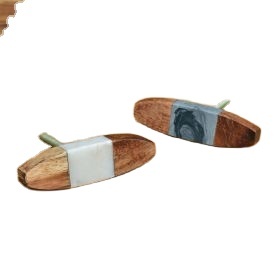 Boutons d'armoire en marbre faits à la main de luxe Nouveau design Poignées de tiroir en pierre polie pour la cuisine, les armoires et la décoration de meubles de maison - Product Image 3