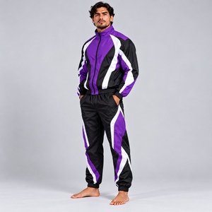 Survêtement d'hiver pour homme moderne à capuche, tissu en nylon à séchage rapide, mouvements fluides pour la salle de sport, la course à pied, l'entraînement, la remise en forme et les sports - Product Image 6
