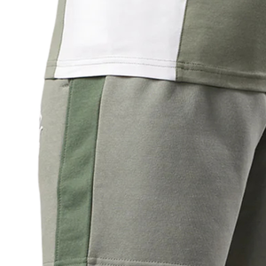 <b>Mens</b> Sage <b>Green</b> Panel Jersey <b>Shorts</b> Casual Athletic Gymwear Running Training Summer Sports <b>Shorts</b> Activewear - Product Image 5