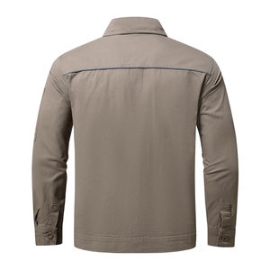 ชุดยูนิฟอร์มรปภ.แบบสองชิ้นสั่งตัดพิเศษ เนื้อผ้าฝ้ายทนทาน ระบายอากาศได้ดี เหมาะสำหรับงานกลางแจ้ง สวมใส่สบาย 男女兼用 - Product Image 4