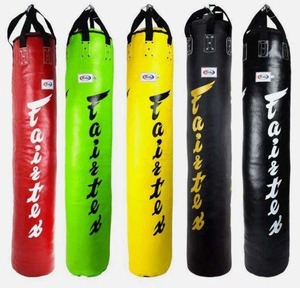 กระสอบทรายแฟร์เท็กซ์ 6 ฟุต รุ่นบาเนอร์ สำหรับมวยไทย MMA คิกบ็อกซิ่ง ฝึกซ้อม แขวนได้ ใช้ในยิมหรือที่บ้าน - Product Image 1