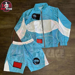 Conjunto de Chaqueta Corta y con Cierre para Hombre, de Verano, Ligero, Transpirable y Cómodo, de Alta Calidad, Servicio OEM ODM, Personalizado - Product Image 3