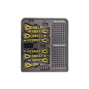 Kit chirurgical orthopédique manuel avec vis à angle variable pour plaque distale volaire 2,4/2,7 mm, 229 pièces, garantie 3 ans, par Dentavex - Product Image 3