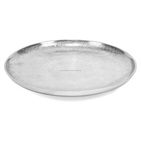 Plateau de service moderne en aluminium rose rectangulaire de Noël Poignées Table basse Salle de bain Décor Plantes/Fleurs Motif Améliore