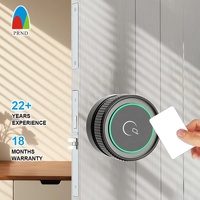Nouvelle serrure de porte d'hôtel intelligente 2026 en alliage d'aluminium avec carte RFID, corps de serrure séparé, pour hôtels modernes