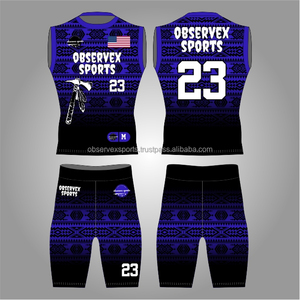 7v7 Uniform Youth <b>Compression</b> Flag Football Uniforms Custom Design Logo Team 7on7 Uniform - Product Image 1