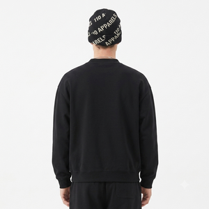 เสื้อสเวตเชิ้ตคอกลมผ้าฝ้ายแท้ไซส์ใหญ่ 100% ผ้าฝ้าย เสื้อฮู้ดแบบสวมหัวสำหรับฤดูหนาว ผู้ชาย รับผลิตแบบ OEM ODM ขายส่งจากโรงงาน - Product Image 5
