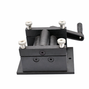 Mini Bending Machine Small Rolling Tool | Manual Sheet <b>Metal</b> Roller Bender | <b>Bench</b> Mount Forming Tool for DIY | Workshop Use - Product Image 4