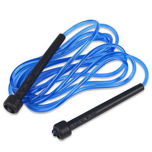 Corde à sauter professionnelle pour entraînement quotidien, avec roulement en fil d'acier, poignées en mousse PVC, durable, portable, réglable, unisexe - Product Image 6