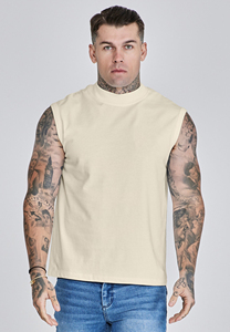 High Quality Custom Men's Gym Active Tank Top Fitness Men Breathable Tank Top Athletic Comfort Sleeveless 100% <b>Combed</b> Cotton - Product Image 3