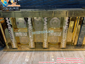 Comptoirs de nourriture en acier inoxydable pour salle de mariage Comptoirs de nourriture en acier inoxydable pour fête Derniers comptoirs de nourriture de concepteur - Product Image 4