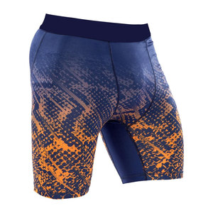<b>Animal</b> Print High Quality <b>Running</b> Fitness Gym Shorts Pockets OEM Low Price Sports Compression Shorts Worsted Fabric Men - Product Image 3