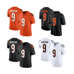 Camiseta Deportiva de Fútbol Americano Personalizada de Alta Calidad, Manga Corta, Transpirable, Absorbe la Humedad, Spandex/Poliéster, Tallas Grandes - Product Image 6