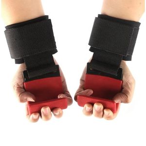 Crochets de musculation double pour les mains, en acier robuste, rembourrés en néoprène, sangles de poignet réglables pour la force athlétique, personnalisables OEM - Product Image 2