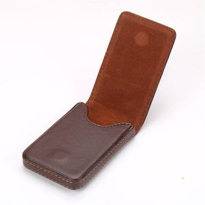 Estuche de Cuero Genuino para Cartas de Póker, Funda de Almacenamiento de Cartas, Bolsa de Cuero, Porta Cartas de Póker, Estuche Personalizado para Cartas de Póker - Product Image 2