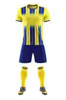 Maillot de football pour homme de haute qualité, couleurs personnalisées, 100% polyester, respirant, séchage rapide, col en V, manches courtes