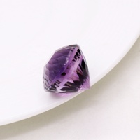 Achat en gros de pierres précieuses naturelles, améthyste violette ronde taille brillant, 22x22mm, 50 carats, facettées, pierres précieuses en vrac, Memoria Jewels