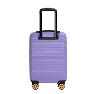 18.5 viola chiaro \ "valigia rigida con ruote omologate TSA bagaglio a mano approvato dalla compagnia aerea - Product Image 4