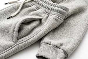 Conjunto Deportivo de Dos Piezas con Sudadera con Capucha y Pantalones Jogger de Forro Polar Ecológico con Estampado Invernal, Atuendo Informal - Product Image 4