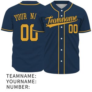 Custom Printed Button <b>Down</b> Baseball Jersey for Men Women with Personalized Name Number Logo Embroidery Quick Dry Sets - Product Image 6