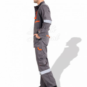 Overol de Seguridad Profesional Impermeable y Ligero con Ajuste Cómodo y Costuras Resistentes para Trabajadores Industriales y Equipos Técnicos - Product Image 3