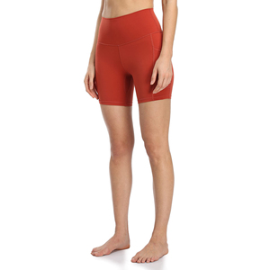 ชุดโยคะขาสั้นพร้อมผ้าสไปเด็กซ์ยืดหยุ่นสำหรับผู้หญิง - Product Image 2