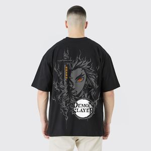 Hip Hop Fashion <b>Tshirts</b> Loose Drop Shoulder Casual Fully Custom Logo Printing Men Screen T Shirt Short Sleeves Men Oversized - Product Image 1