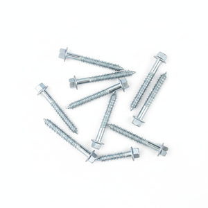 Vis à bois à tête hexagonale extérieure, filetage grossier, en acier au carbone C1022/1018, galvanisé à chaud, résistant à la corrosion, classe 4, modèle 4 de la marque PDC - Product Image 3