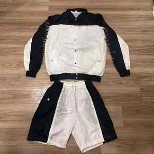 Conjunto de Pantalones Cortos Deportivos para Mujer, Logotipo Personalizado, Cortavientos de Nailon, Liso, Resistente al Viento, Tallas Grandes, Venta al Por Mayor, Verano 2026 - Product Image 5