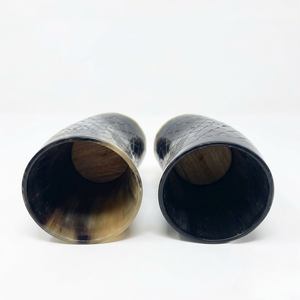 Natural Eco-Friendly Buffalo Horn Glass Handmade Drinking <b>Cup</b> Rustic Vintage Drinkware for Beer Wine Party Wedding CRAFT - Product Image 2