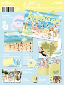 Hearts2Hearts-2nd มินิอัลบั้ม [Lemon Tang] (เวอร์ชั่นโฟโต้บุ๊ค) เพลงป๊อปเกาหลีแบบสุ่ม - Product Image 2
