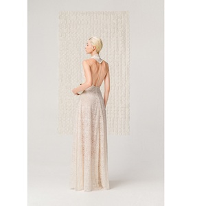 Ropa al por Mayor, Vestidos Casuales Elegantes de Cuello Alto, LUNARA CUTWORK COUTURE, Vestidos Casuales de Verano para Mujer de Marca Privada - Product Image 2