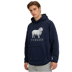 Sudadera con capucha de algodón 100% con logotipo personalizado, bordado, para esquila de ovejas, estilo Sherpa, fabricante, precios al por mayor - Product Image 6