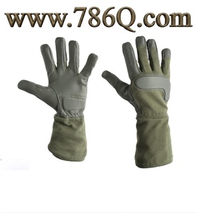 ถุงมือยาวถุงมือมืออาชีพถุงมือป้องกันสนับมือนักบินยุทธวิธีทนไฟ - Product Image 1
