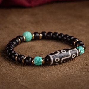 Pulsera de Resina Acrílica Ecológica con Cuentas de Feng Shui, Elástica, Hecha a Mano, Regalo de Joyería de Amistad para Mujeres y Niñas - Product Image 2