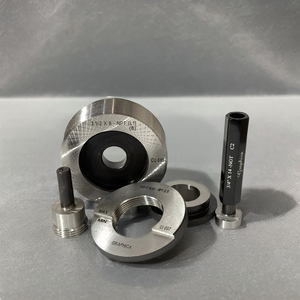 Calibradores de Rosca NGT/NPT/PTF/NPTF GO NOGO de Doble Extremo y de Extremo Único, Calibrador de Ángulo de 60 Grados para Rosca Cónica, Inspección de Tuberías de Petróleo y Gas - Product Image 1