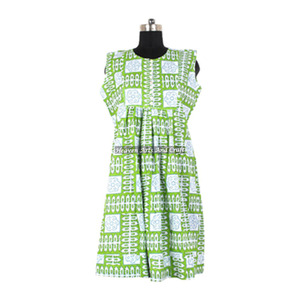 Wholesale <b>Indian</b> Dress Hand Block <b>Kurtis</b> for Sexy Woman /Girl's DHB017 Best Hand Block Print Dress Manufacturing - Product Image 5