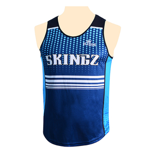 Tenues de basketball 7v7 d'été de haute qualité – Respirantes, séchage rapide, écologiques, grandes tailles, vêtements de sport à sublimation numérique sur le devant - Product Image 1